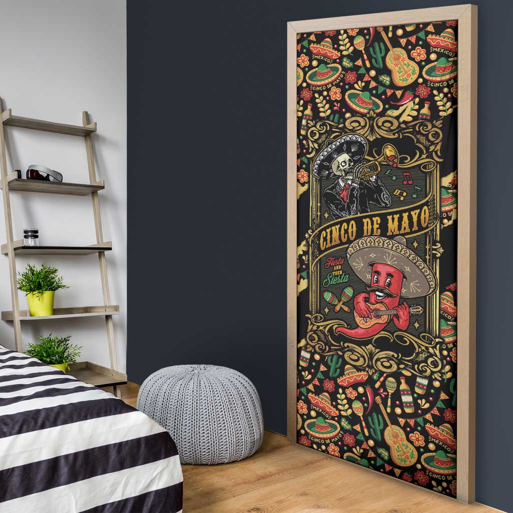 Mexico Cinco de Mayo Door Cover Fiesta and then Siesta