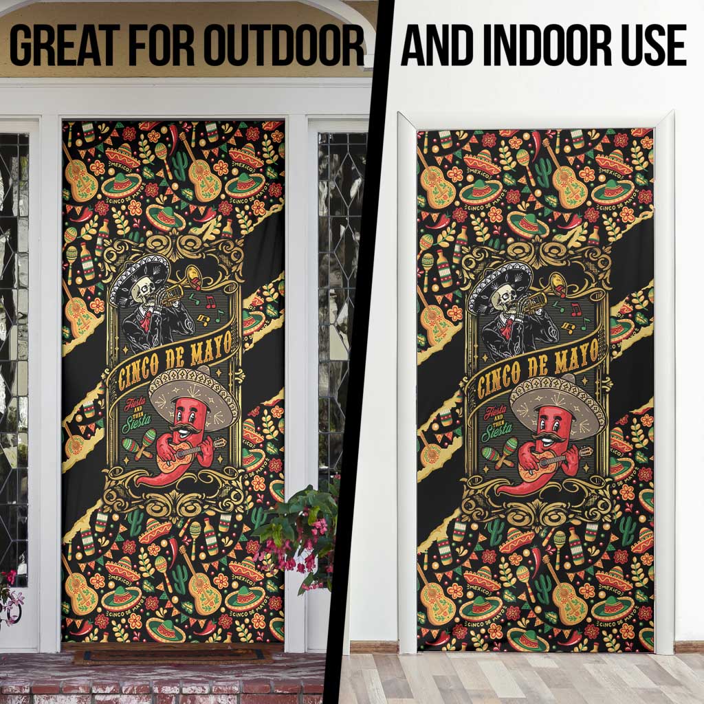 Mexico Cinco de Mayo Door Cover Fiesta and then Siesta