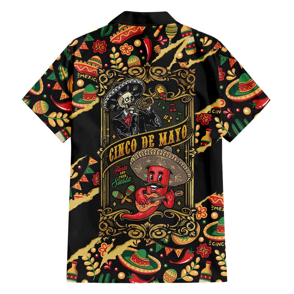 Mexico Cinco de Mayo Hawaiian Shirt Fiesta and then Siesta