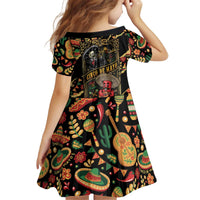 Mexico Cinco de Mayo Kid Short Sleeve Dress Fiesta and then Siesta