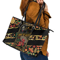 Mexico Cinco de Mayo Leather Tote Bag Fiesta and then Siesta