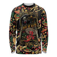 Mexico Cinco de Mayo Long Sleeve Shirt Fiesta and then Siesta