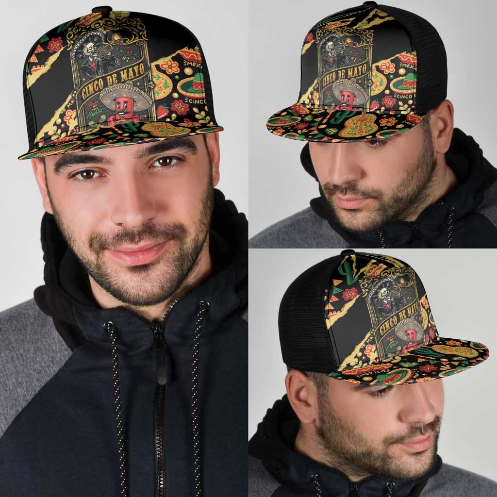 Mexico Cinco de Mayo Mesh Trucker Cap Fiesta and then Siesta