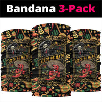 Mexico Cinco de Mayo Neck Gaiter Fiesta and then Siesta