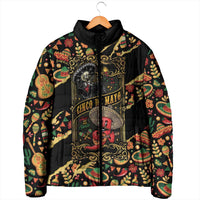 Mexico Cinco de Mayo Padded Jacket Fiesta and then Siesta