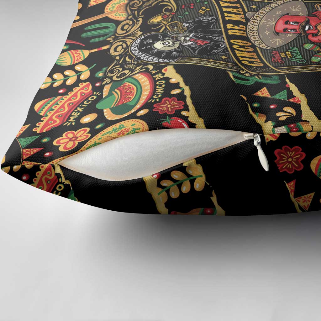 Mexico Cinco de Mayo Pillow Cover Fiesta and then Siesta