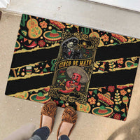 Mexico Cinco de Mayo Rubber Doormat Fiesta and then Siesta