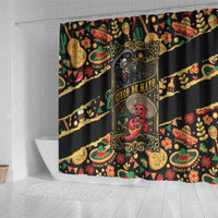 Mexico Cinco de Mayo Shower Curtain Fiesta and then Siesta