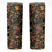 Mexico Cinco de Mayo Skinny Tumbler Fiesta and then Siesta