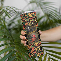 Mexico Cinco de Mayo Skinny Tumbler Fiesta and then Siesta