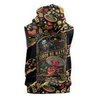 Mexico Cinco de Mayo Sleeveless Hoodie Fiesta and then Siesta