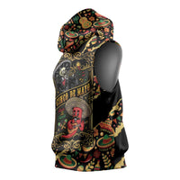 Mexico Cinco de Mayo Sleeveless Hoodie Fiesta and then Siesta