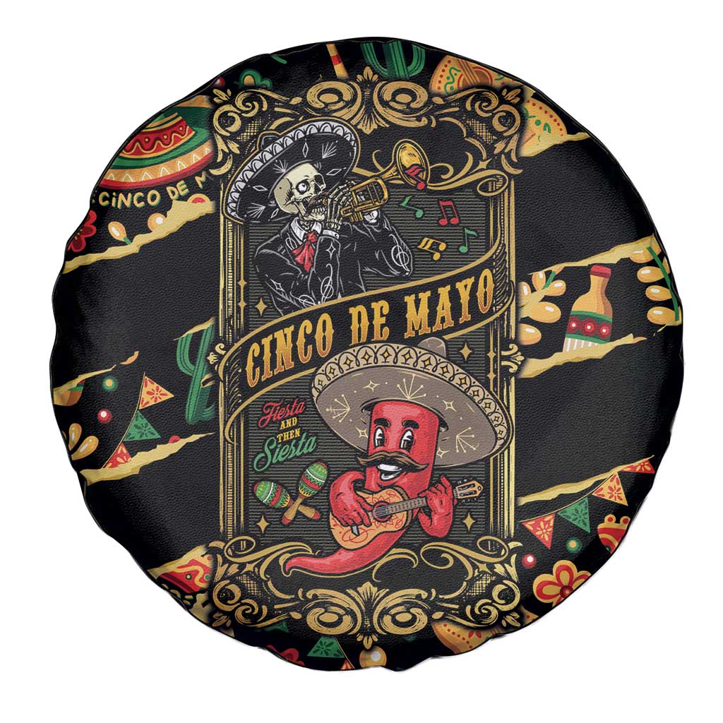 Mexico Cinco de Mayo Spare Tire Cover Fiesta and then Siesta