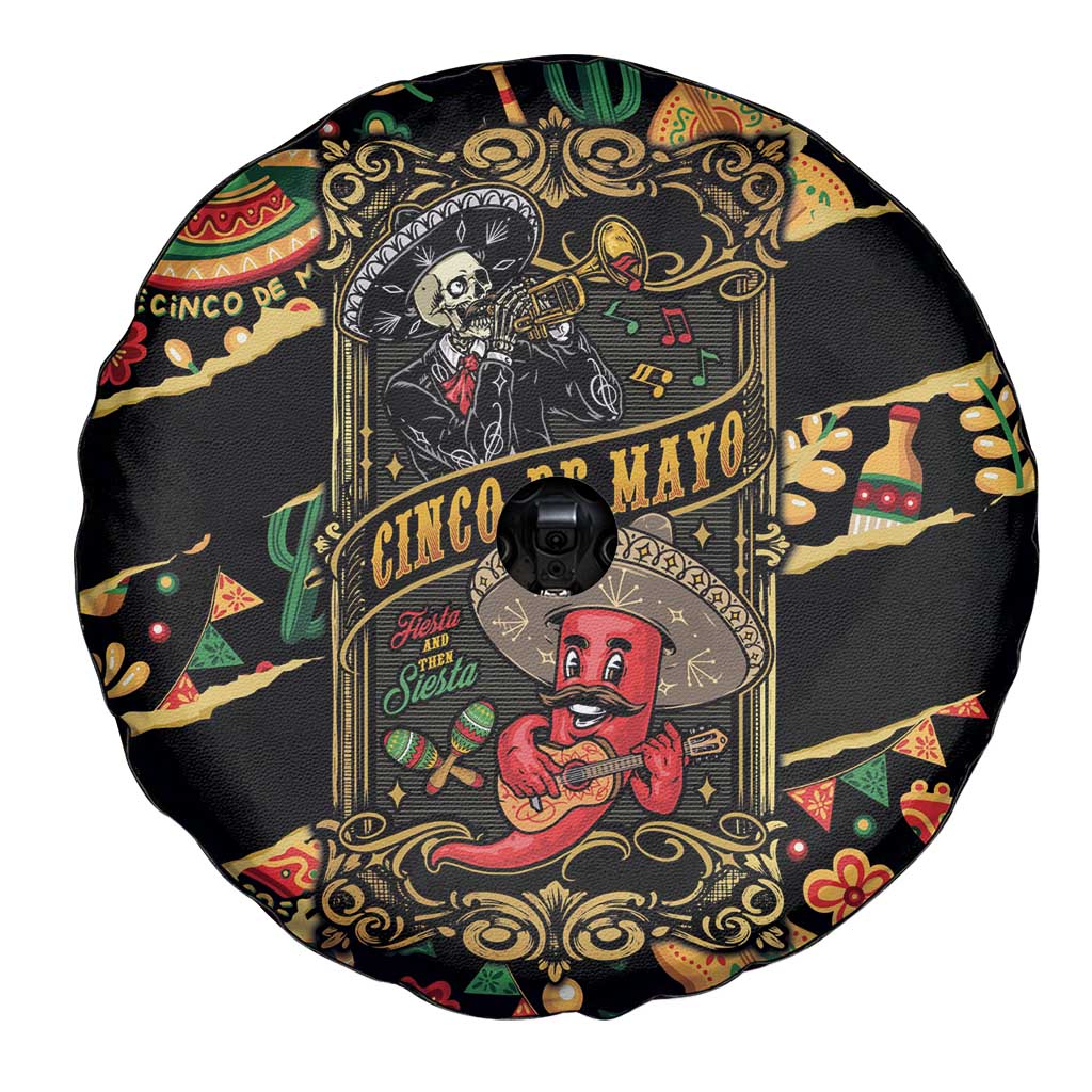 Mexico Cinco de Mayo Spare Tire Cover Fiesta and then Siesta