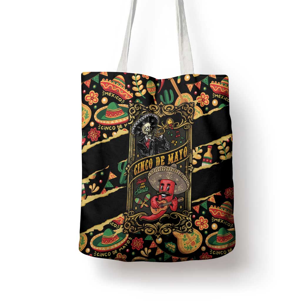 Mexico Cinco de Mayo Tote Bag Fiesta and then Siesta