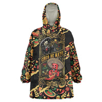 Mexico Cinco de Mayo Wearable Blanket Hoodie Fiesta and then Siesta