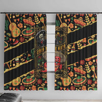 Mexico Cinco de Mayo Window Curtain Fiesta and then Siesta