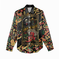 Mexico Cinco de Mayo Women Casual Shirt Fiesta and then Siesta