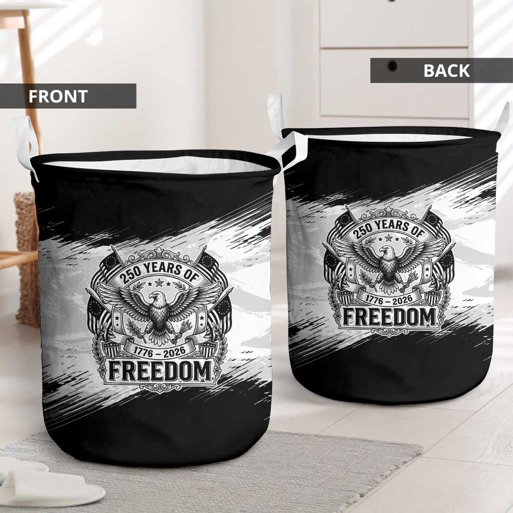 American 1776-2026 Laundry Basket USA 250th Anniversary