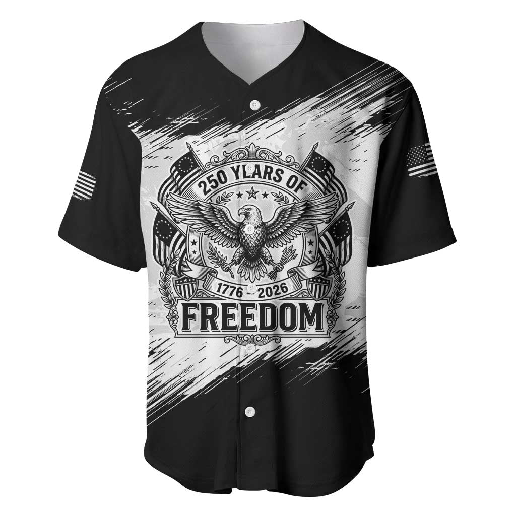 American 1776-2026 Baseball Jersey USA 250th Anniversary
