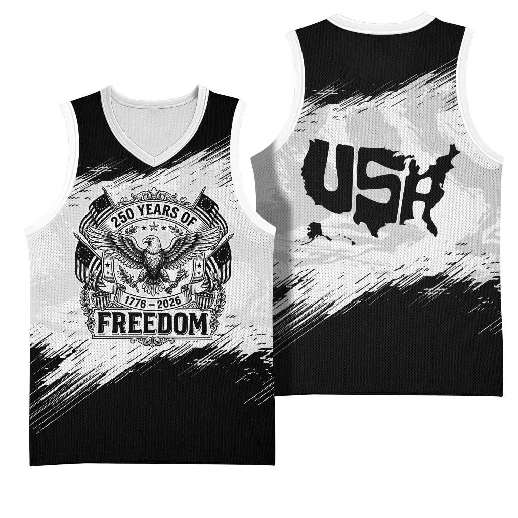 American 1776-2026 Basketball Jersey USA 250th Anniversary