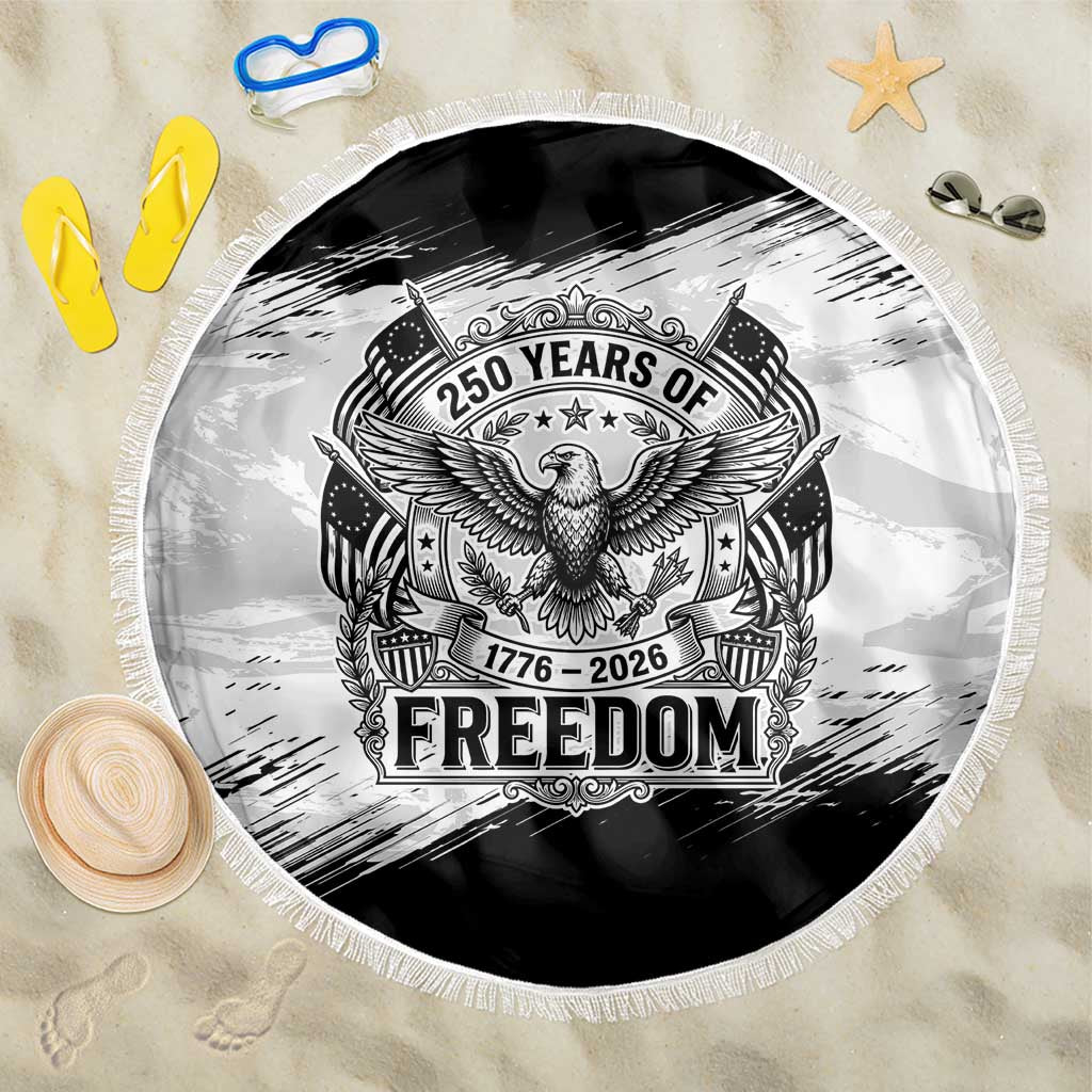 American 1776-2026 Beach Blanket USA 250th Anniversary