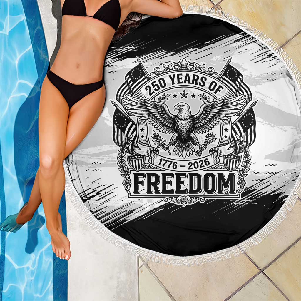 American 1776-2026 Beach Blanket USA 250th Anniversary