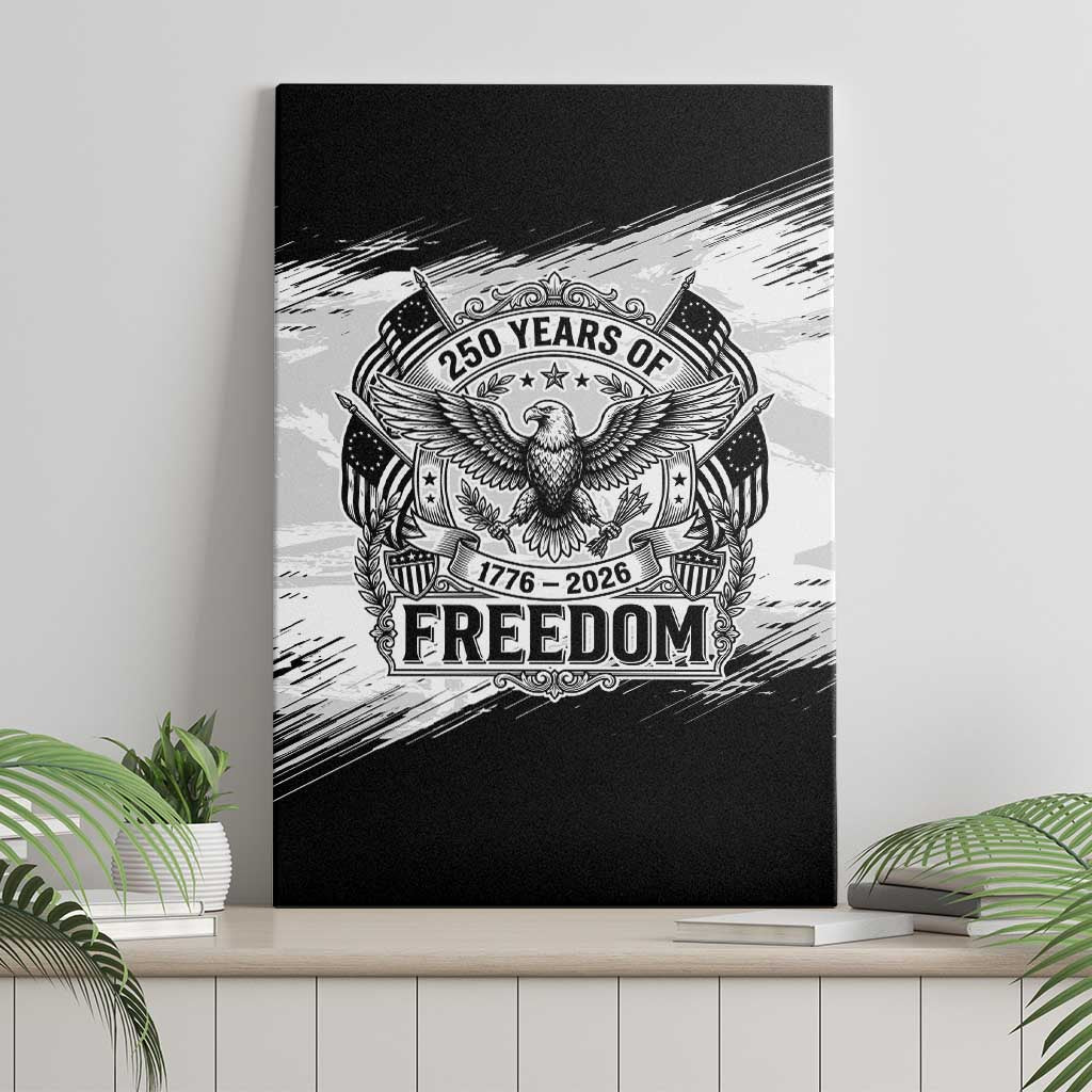 American 1776-2026 Canvas Wall Art USA 250th Anniversary