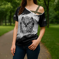 American 1776-2026 Cross Shoulder Shirt USA 250th Anniversary