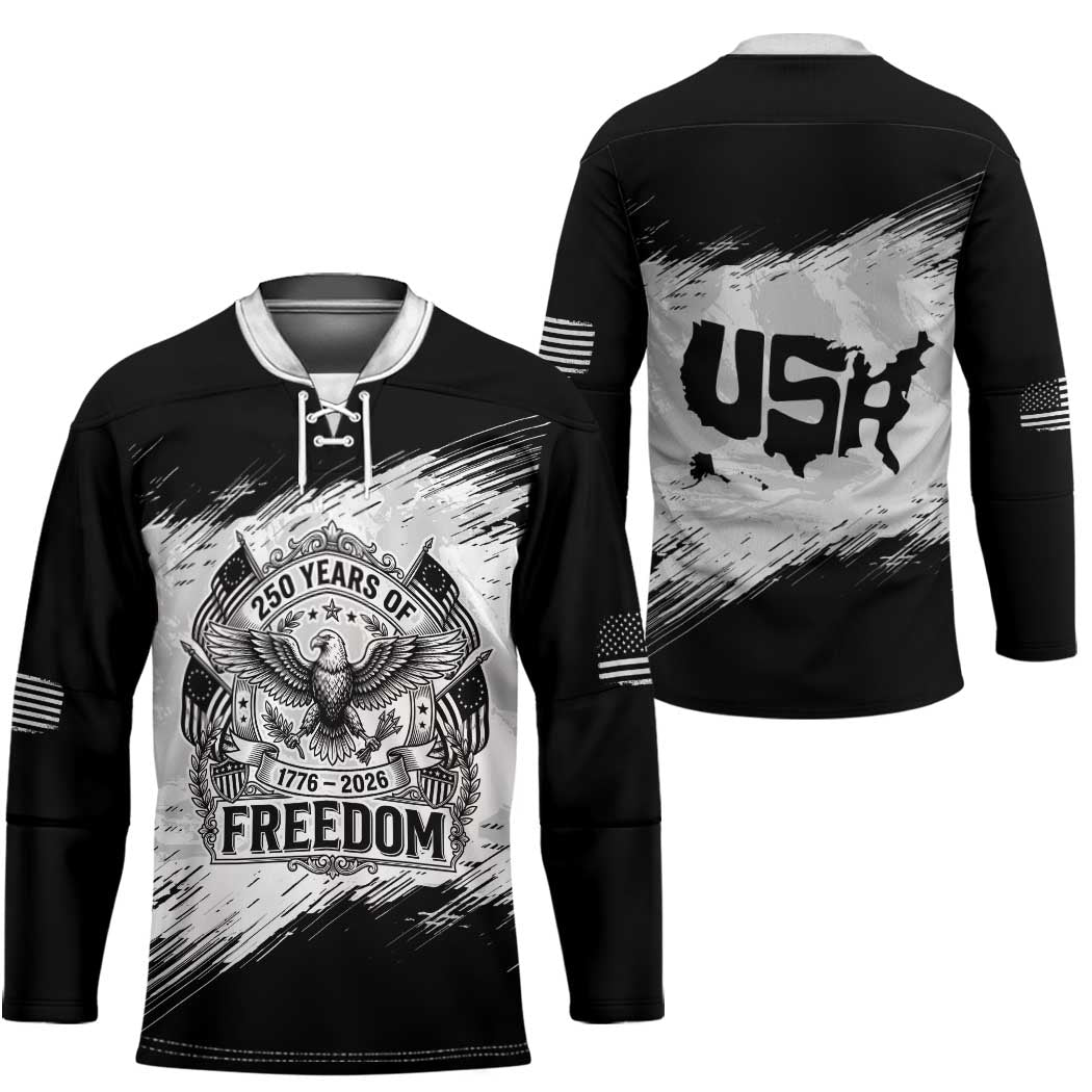 American 1776-2026 Hockey Jersey USA 250th Anniversary