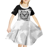 American 1776-2026 Kid Short Sleeve Dress USA 250th Anniversary