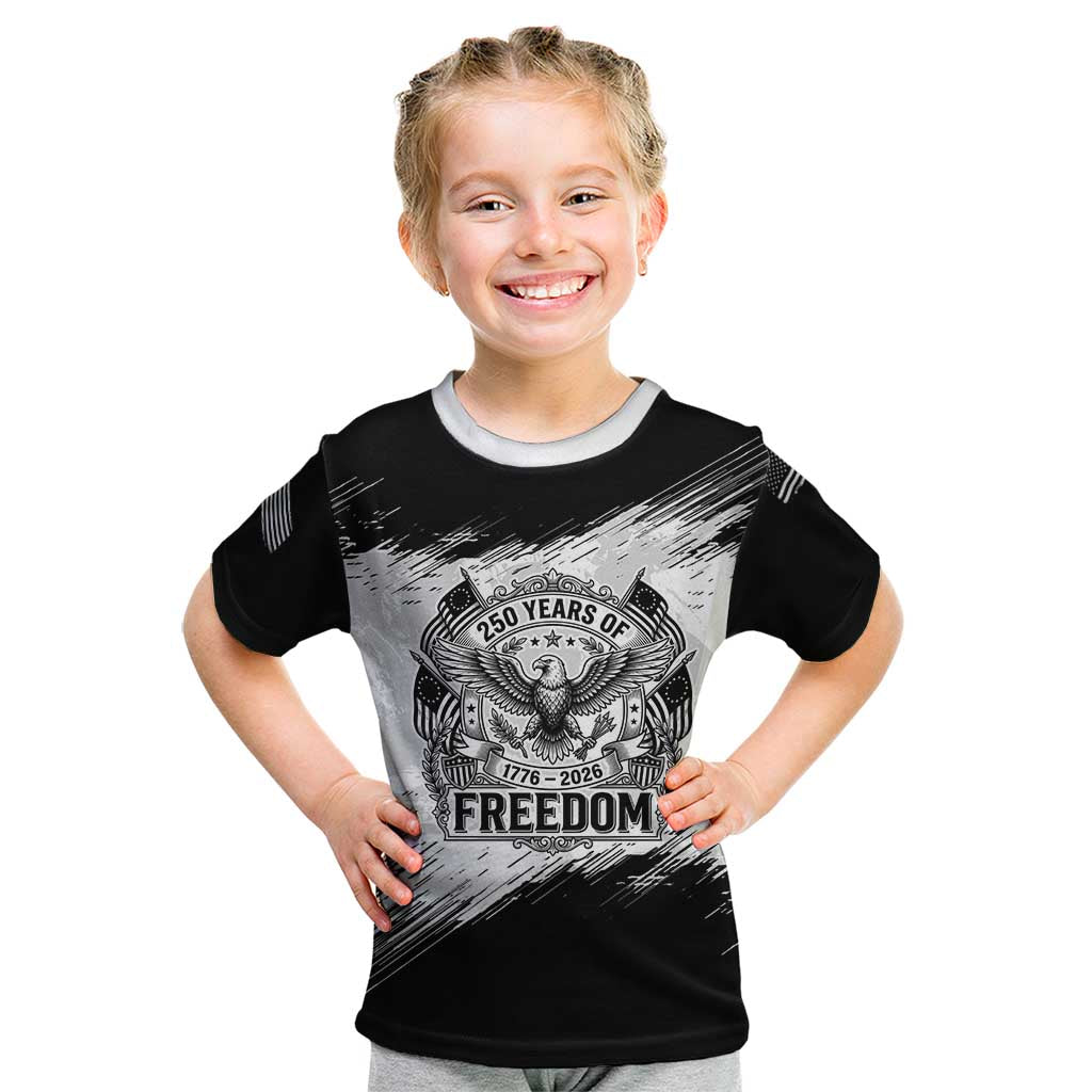 American 1776-2026 Kid T Shirt USA 250th Anniversary