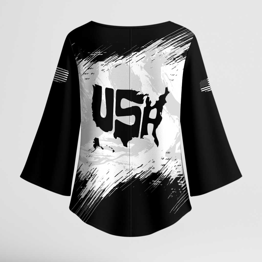 American 1776-2026 Kimono Sleeve Blouse USA 250th Anniversary