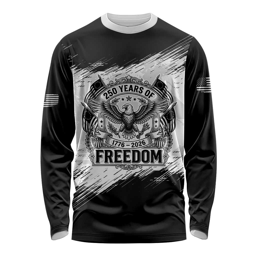 American 1776-2026 Long Sleeve Shirt USA 250th Anniversary