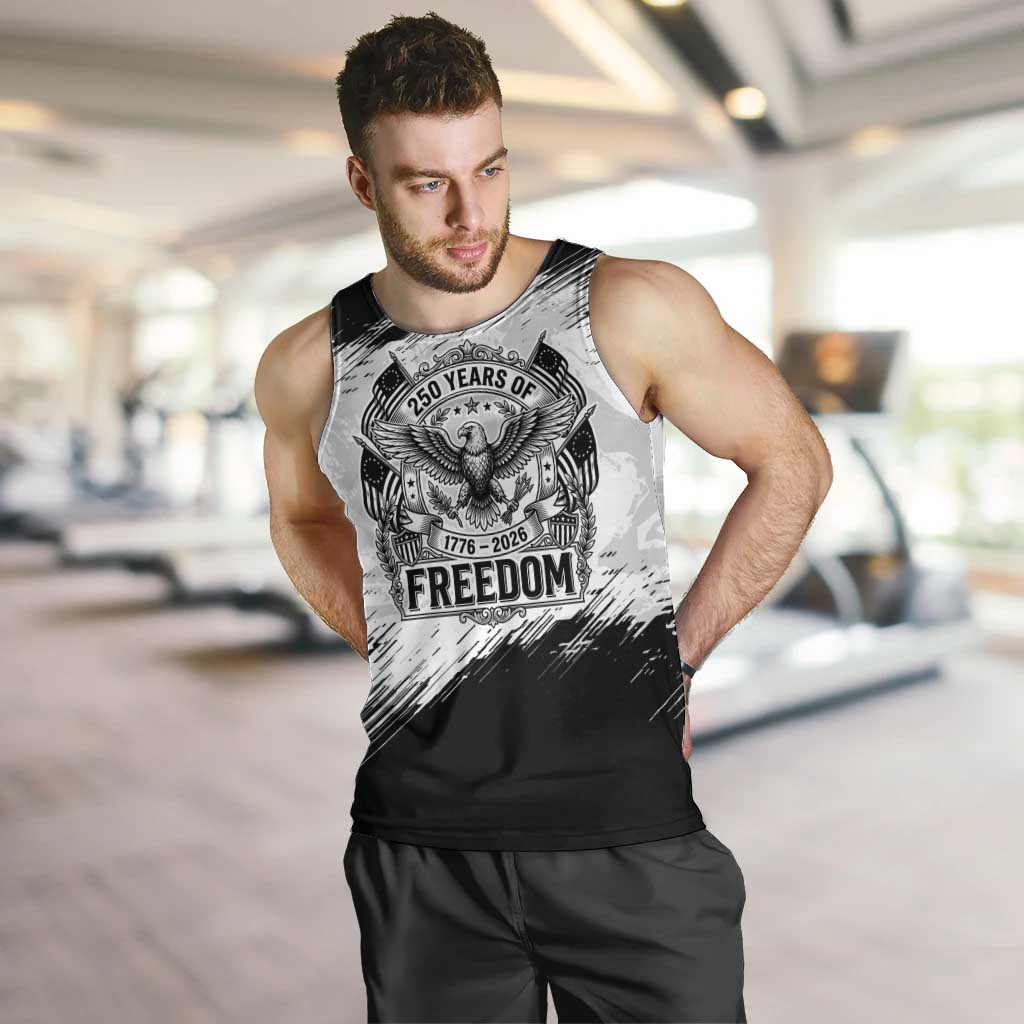 American 1776-2026 Men Tank Top USA 250th Anniversary