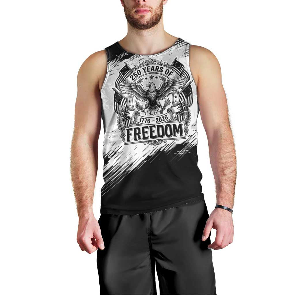 American 1776-2026 Men Tank Top USA 250th Anniversary