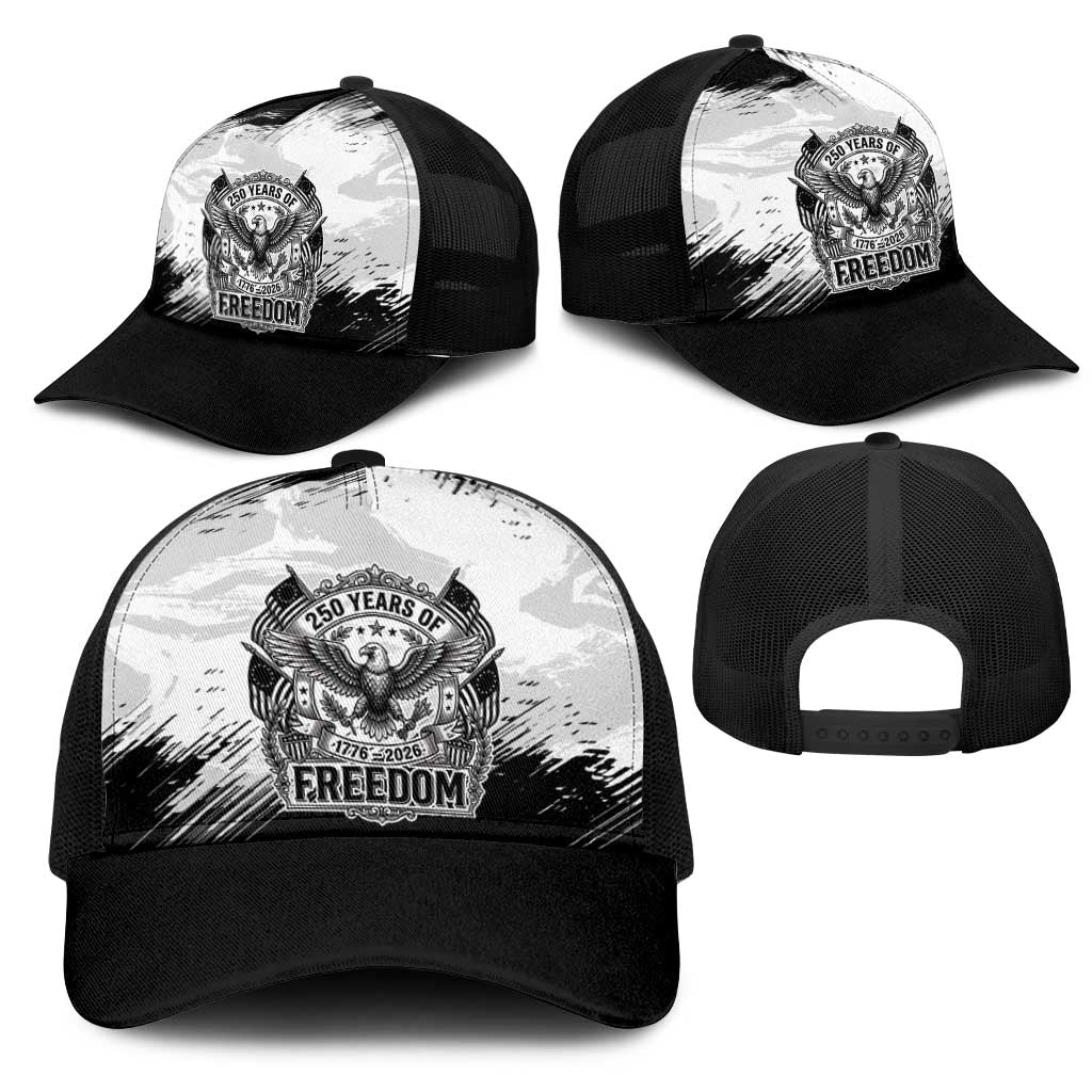 American 1776-2026 Mesh Trucker Cap USA 250th Anniversary