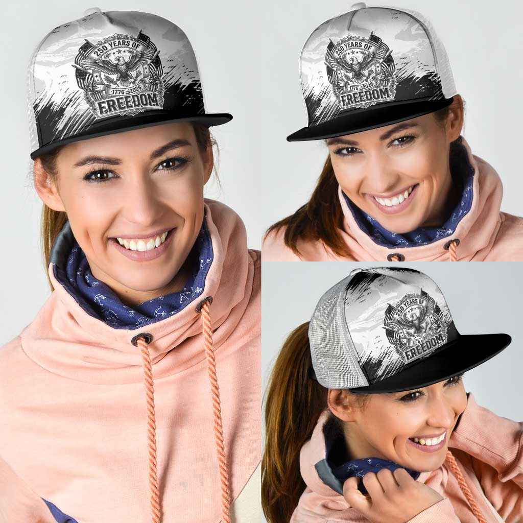 American 1776-2026 Mesh Trucker Cap USA 250th Anniversary