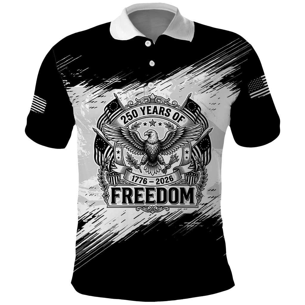 American 1776-2026 Polo Shirt USA 250th Anniversary