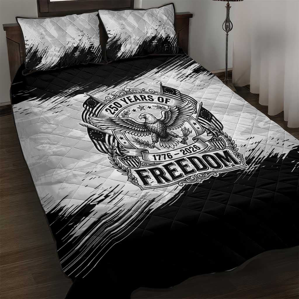 American 1776-2026 Quilt Bed Set USA 250th Anniversary