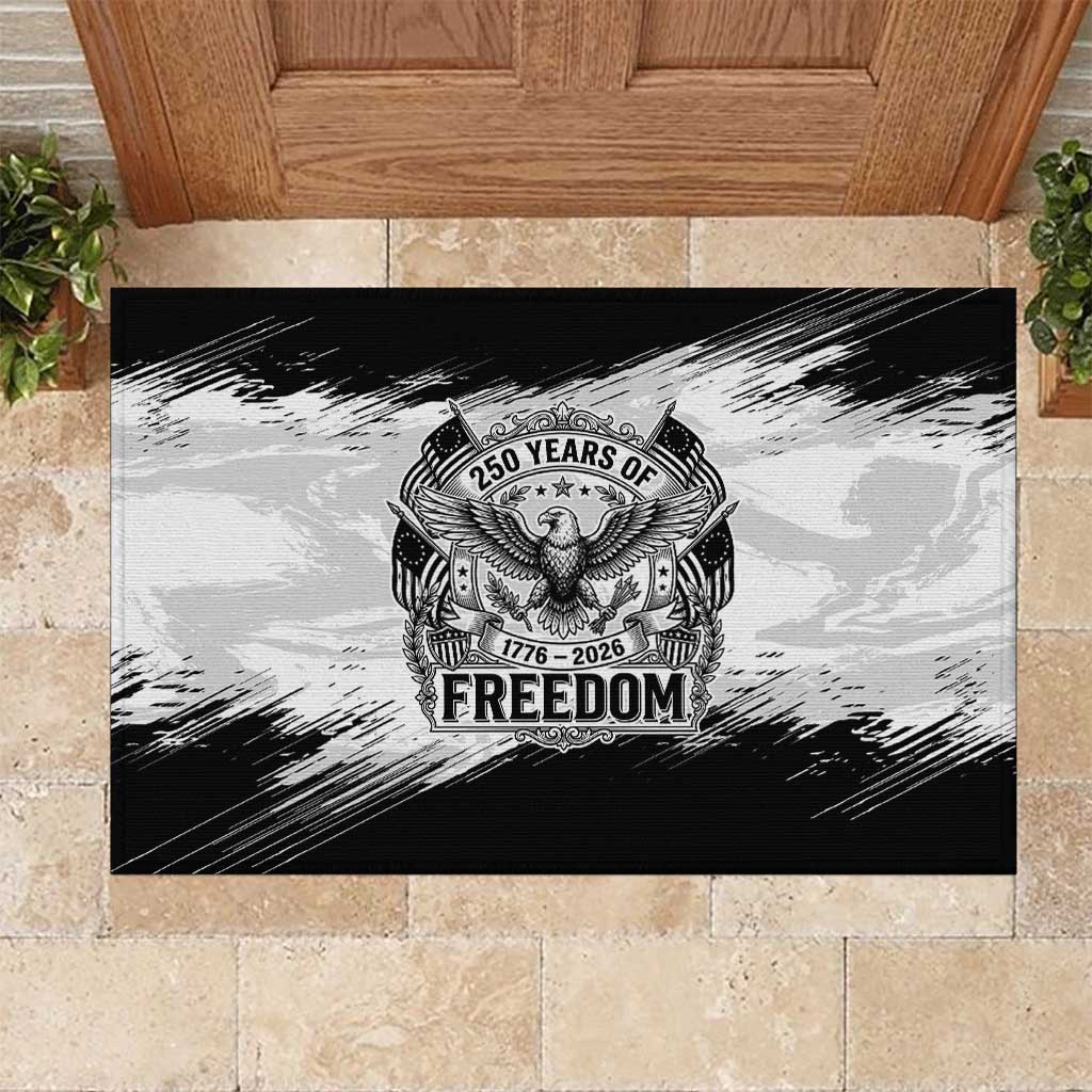American 1776-2026 Rubber Doormat USA 250th Anniversary