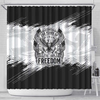 American 1776-2026 Shower Curtain USA 250th Anniversary