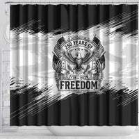 American 1776-2026 Shower Curtain USA 250th Anniversary