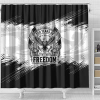 American 1776-2026 Shower Curtain USA 250th Anniversary