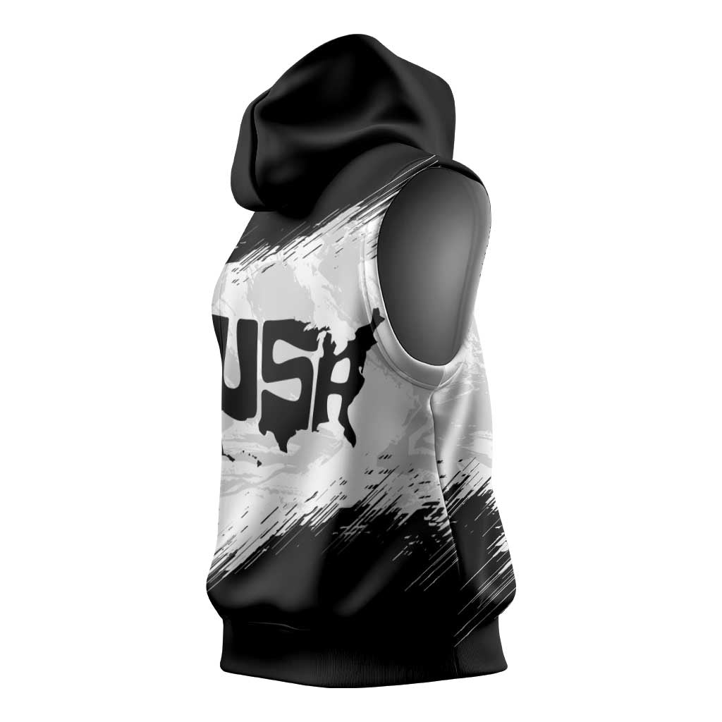 American 1776-2026 Sleeveless Hoodie USA 250th Anniversary