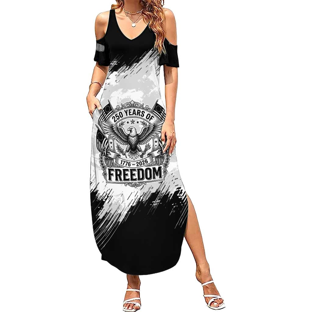 American 1776-2026 Summer Maxi Dress USA 250th Anniversary
