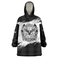 American 1776-2026 Wearable Blanket Hoodie USA 250th Anniversary