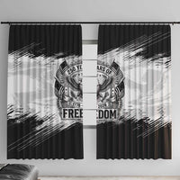 American 1776-2026 Window Curtain USA 250th Anniversary