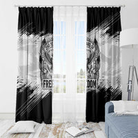 American 1776-2026 Window Curtain USA 250th Anniversary