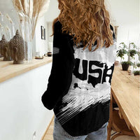 American 1776-2026 Women Casual Shirt USA 250th Anniversary